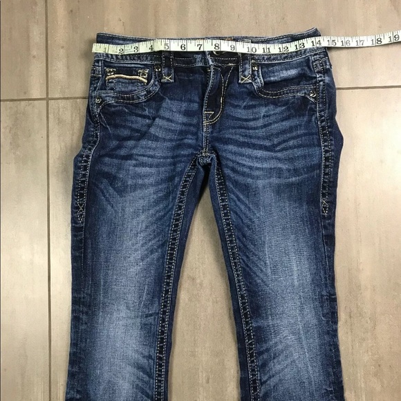 Women's ROCK REVIVAL Boot Cut Denim Jeans - Picture 4 of 7